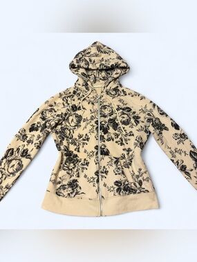 Fairy Grunge Floral Hoodie Jacket by Cabbages & Roses!